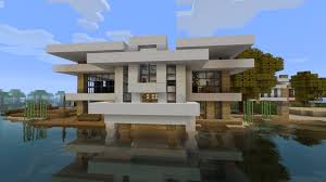 Starting out with a simple design, this house can be built in minecraft in record time. Modern House Tutorial 2 Beach Town Project Minecraft Map