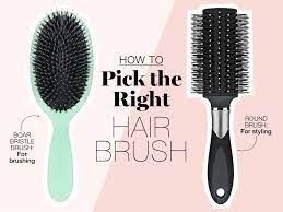 Paddle brushes are lightweight and help with. How To Brush Your Hair Hair Brushing Tips That Will Give You Stronger Shinier Hair Glamour