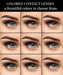 Colored Contacts Colored Contacts Eye Color Eye Color Change