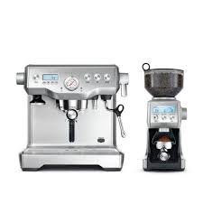 Pressure gauge should swing up to close to 12 o'clock before the shot ends. The Dynamic Duo Espresso Machine Breville