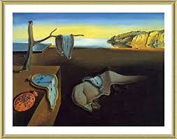 It would be a good idea to search around for artists in your area who have created dali tattoos in the past or something similar to up your chances of getting a design that. Amazon Com Alonline Art The Persistence Of Memory Melting Clock By Salvador Dali Gold Framed Picture Printed On 100 Cotton Canvas Attached To The Foam Board Ready To Hang Frame