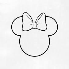 Minnie Head Outline Svg Minnie Svg Dxf Png Instant Download Disney Svg For Cricut Minnie Mouse Svg Disney Svg Minnie Outline Svg Minnie Mouse Drawing Minnie Mouse Outline Mouse Drawing