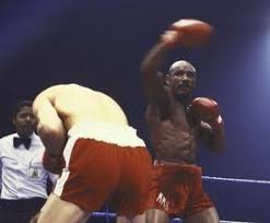 Hagler held boxing's middleweight championship title between 1980 and 1987. Marvin Hagler Boxrec