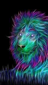 All images of neon animal wallpaper are hand picked and resized for. Abstract Lion Art 540x960 Wallpaper Abstract 3d Art Lion Abstract Art Wallpaper Abstract Lion Abstract Lion Art
