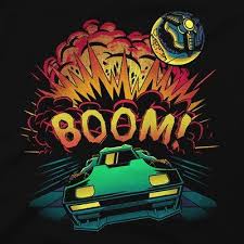 Customize and personalise your desktop, mobile phone and tablet with these free wallpapers! Rocket League Boom Explosion Cloud Premium Tee Rocket League Wallpaper Rocket League Art Rocket League Cake