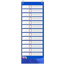 Scheduling Pocket Chart Daily Schedule Pocket Charts With 14 Pockets 18pcs Dry Erase Cards For Classroom Preschool Homeschool And Softball