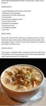 Maryland Cream Of Crab Soup Seafood Bisque Recipe Easy Crab Soup Recipes Seafood Bisque Recipe