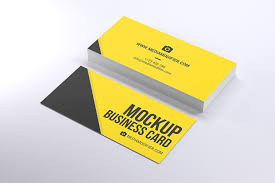 Stack Of Wide Business Greeting Cards Mockup Generator Business Greeting Cards Business Card Mock Up Mockup