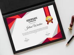 Download Free Certificate Mockup Psd By Shamim Ahammed On Dribbble