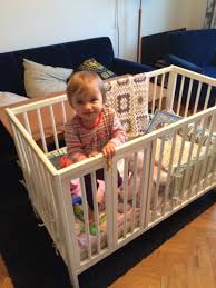 Ikea Gulliver Crib With Baby S Door Cribs Baby Toddler Bed Baby Cribs