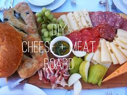 This allows you to work clockwise and the lip on the edge prevents food from. Diy Meat And Cheese Platter
