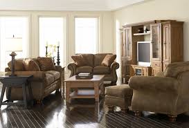 This is black in color with a distressed look and weighs over 100 lbs. Broyhill Express 2 Piece Laramie Living Room Set In Attic Heirlooms