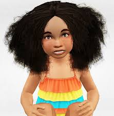 My Sims 3 Blog Natural Curls For Male Female Toddlers By Shmoop Sims Hair Sims 3 Toddler Hair Sims