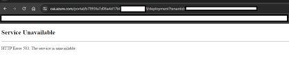 Azure OpenAI Studio Down