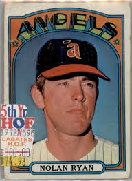 72 TOPPS NOLAN RYAN BASEBALL CARDS