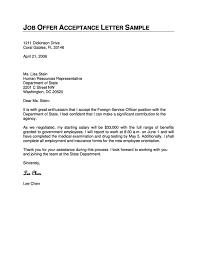 40 Professional Job Offer Acceptance Letter & Email Templates ᐅ Templatelab