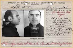 He spent time in alcatraz for tax evasion. Al Capone 85 Az
