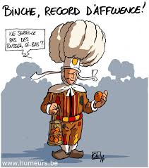 Pin Op Carnaval De Binche Par L Humour