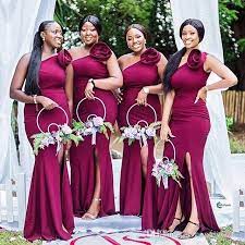 A classic strapless maxi dress ideal for a glamorous look. African Bridesmaid Dresses 2019 Off 62 Medpharmres Com