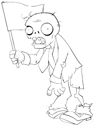 Zombie coloring pages for kids. Zombies Vs Plants Coloring Pages Print For Free Pictures From The Game