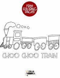 Your kids will increase their vocabulary by learning about different anima. Choo Choo Train A Free Page Stevie Doodles Free Printable Coloring Pages