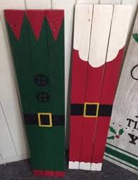Rustic Elf Suit Sign Wooden Elf Sign Rustic Santa Suit Etsy Christmas Signs Wood Christmas Crafts Pallet Christmas