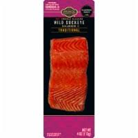 Coho feed on zooplankton, insects and small fish while in the river. Salmon In Meat Seafood Department Qfc