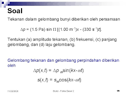 Gelombang bunyi adalah gelombang yang ditimbulkan oleh sumber suara melalui medium yang disampaikan ke pendengaran. Bunyi Gelombang Bunyi Gelombang Longitudinal Sebagai Gelombang Bunyi