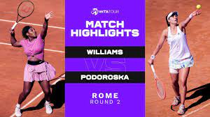 On this page you can find all nadia podoroska vs serena williams games that we have data for. Serena Williams Vs Nadia Podoroska 2021 Rome Round 2 Wta Match Highlights Youtube