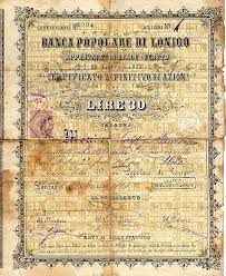 Contatta ☎ banca popolare di verona lonigo, via c. Banca Popolare Di Lonigo Titolo Finanziario Storico Scripomuseum