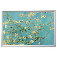 Bjorksta Picture With Frame Almond Blossom Aluminium Colour 0457292 Pe604748 S5 Jpg 2000 2000 Amandier En Fleurs Cadre Ikea
