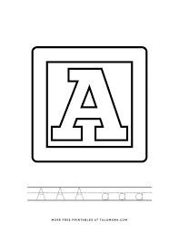 Explore our vast collection of coloring pages. Free Printable Alphabet Blocks Coloring Pages Tulamama
