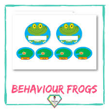 Behaviour Management Charts Frogs The Teacher Hero