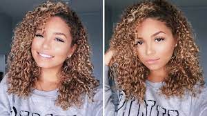 3 Super Easy Hairstyles For 3b X2f 3c Curly Hair Bella Kurls Extensions Ashley Bloomfield Clip In Hair Extensions Curly Hair Styles Curly Hair Extensions