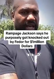Rampage Jackson Talks about Fedor