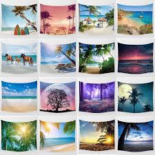 Limited time sale easy return. Beauty Sea Beach Landscapes Large Tapestries Rectangle Tapestry Wall Hanging Printed Home Decoration Bedroom Tapestry Shopee Malaysia