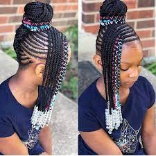 Kids Braids Hairstyles Tybaby333 Follow Kissegirl Hair Skin And Nails Beauty Products Availa Hair Styles Kids Braided Hairstyles Braided Hairstyles