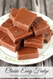 Get creative for your next easter feast with kraft what's cooking. Classic Easy Fudge Mirlandra S Kitchen