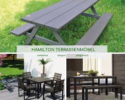 Hamilton Terrassenmobel Sitzgruppe Terrassenmobel Aussenmobel