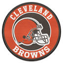 FANMATS NFL Cleveland Browns Brown 2 ft. Round Area Rug 17681 ...