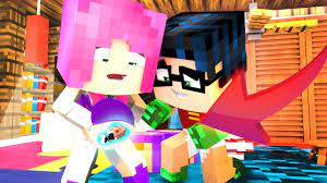 Minecraft Robin And Starfire Have A Baby Minecraft Daycare Roleplay Youtube