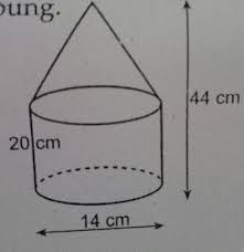 Check spelling or type a new query. 17 Perhatikan Gambar Bangun Yang Di Bentuk Oleh Kerucut Dan Tabung Luas Permukaan Bangun Brainly Co Id