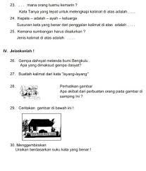 Pilih perkataan yang sama maksud dengan perkataan yang bergaris. Soal Ujian Sd Mi Kelas 2