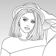 It's really cool when it actually appears. Omeletozeu Girl Drawing Sketches Cool Coloring Pages Art Pages