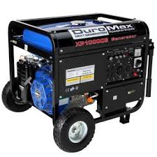 Duromax 10000 Watt 8 000 Watt Electric Start Gasoline Powered Portable Generator With Wheel Kit Xp10000e The Home Depot Best Portable Generator Portable Generator Gas Generator