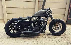 2017 triumph bobber versus harley davidson forty eight you. Harley Davidson Sportster Forty Eight Custom Bobber Motas Harley Davidson Motas Harley Motos Classicas