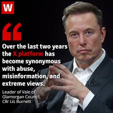 A Welsh council has decided to stop using the social media platform X