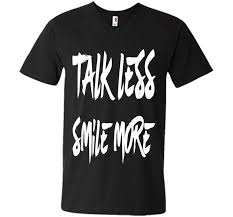 Talk less, smile more quote from the musical hamilton. Talk Less Smile More Historic Hamilton Quote V Neck T Shirt