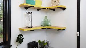 My first impulse was to hang a plant, like on the wall. D I Y Floating Corner Shelves Bunnings Australia