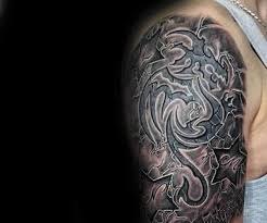 Dragon tattoos are popular with men and are usually considered to be a masculine design. 160 Kick Ass Dragon Tattoo Designs To Choose From With Meanings 1000 Tattoo Photo Eddnet